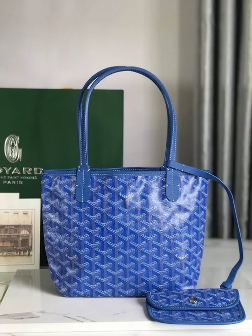 Goyard Original Shopping Tote Bag Authentic Coated Canvas