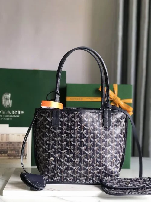 Goyard Original Shopping Tote Bag Authentic Coated Canvas
