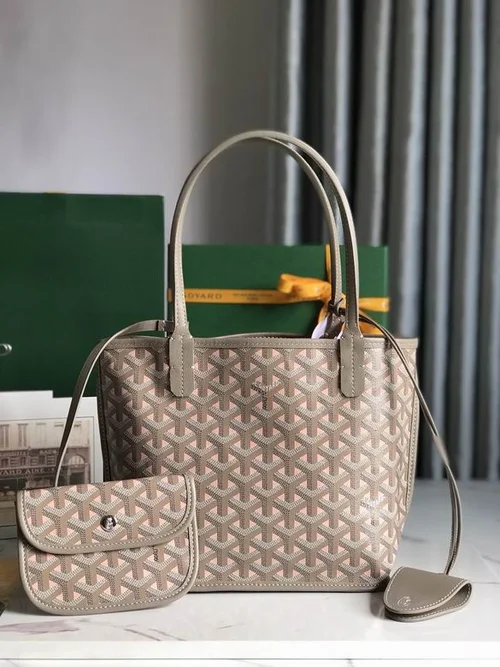 Goyard Original Shopping Tote Bag Authentic Coated Canvas