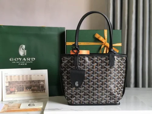 Goyard Original Shopping Tote Bag Authentic Coated Canvas