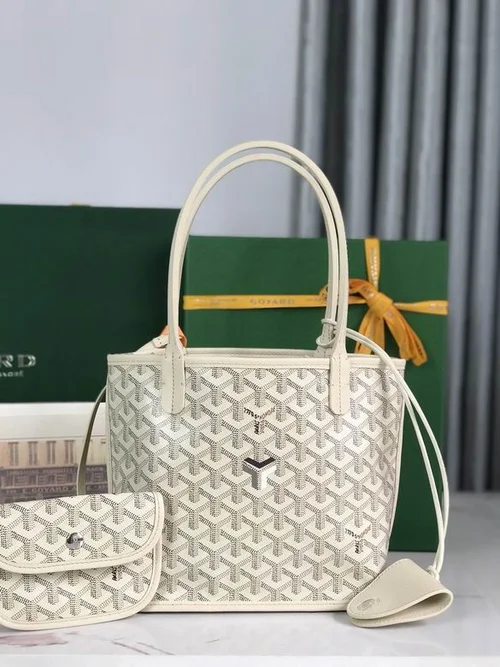 Goyard Original Shopping Tote Bag Authentic Coated Canvas