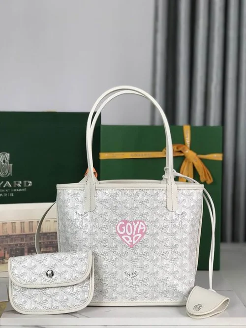 Goyard Original Shopping Tote Bag Authentic Coated Canvas
