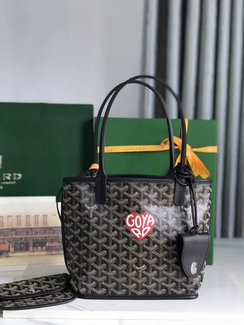 Goyard Original Shopping Tote Bag Authentic Coated Canvas
