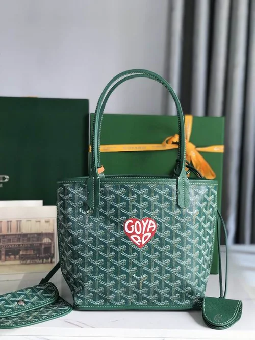 Goyard Original Shopping Tote Bag Authentic Coated Canvas