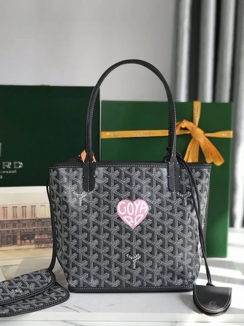Goyard Original Shopping Tote Bag Authentic Coated Canvas