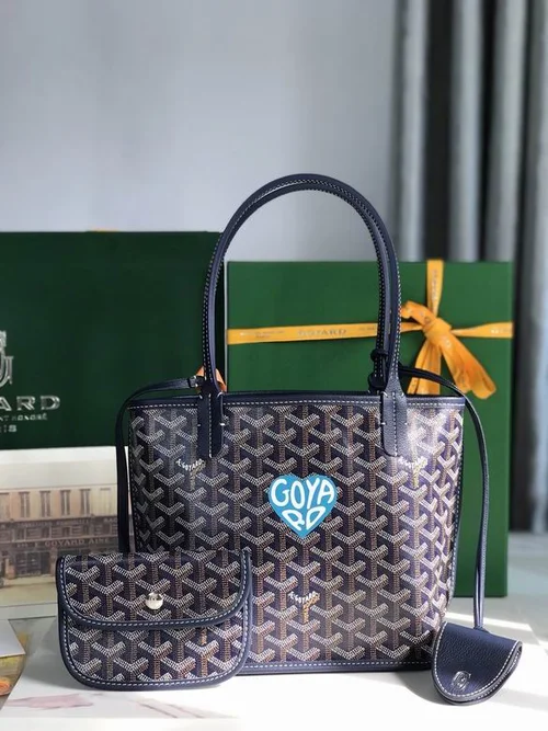 Goyard Original Shopping Tote Bag Authentic Coated Canvas