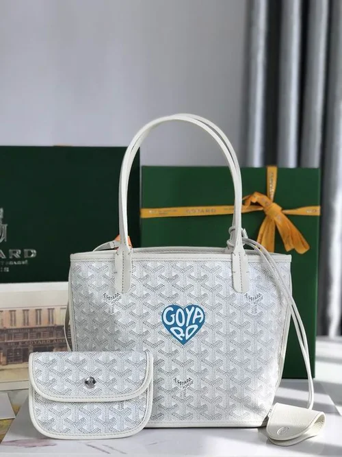 Goyard Original Shopping Tote Bag Authentic Coated Canvas