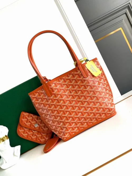 Goyard Original Shopping Tote Bag Authentic Coated Canvas
