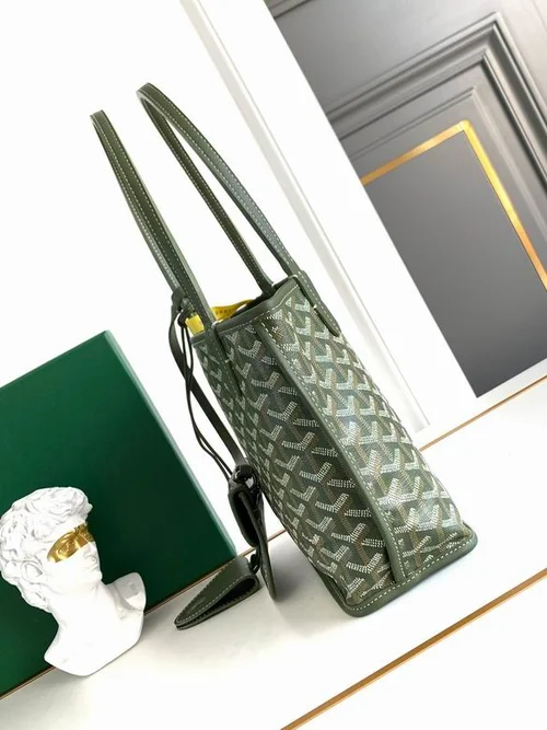 Goyard Original Shopping Tote Bag Authentic Coated Canvas