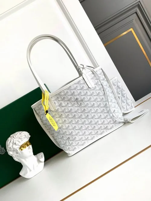 Goyard Original Shopping Tote Bag Authentic Coated Canvas