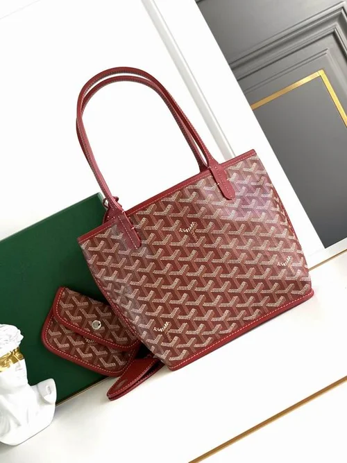 Goyard Original Shopping Tote Bag Authentic Coated Canvas