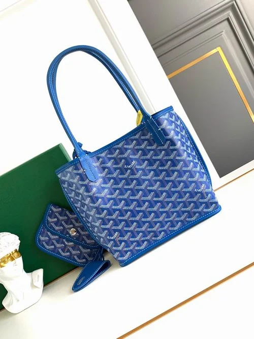 Goyard Original Shopping Tote Bag Authentic Coated Canvas