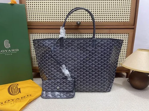 Goyard Original Shopping Tote Bag Authentic Coated Canvas