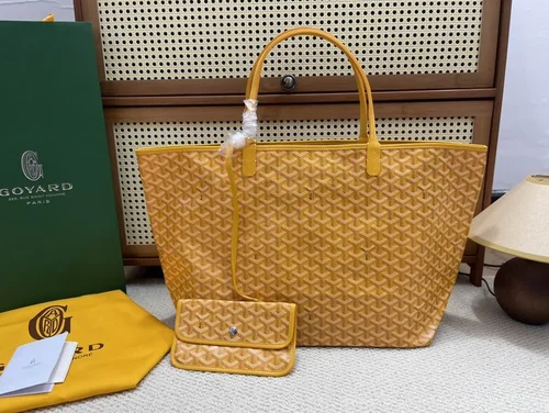 Goyard Original Shopping Tote Bag Authentic Coated Canvas