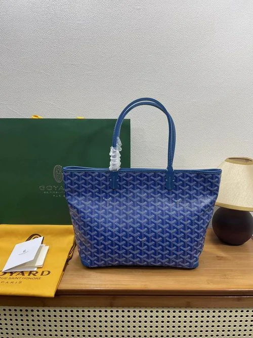 Goyard Original Shopping Tote Bag Authentic Coated Canvas
