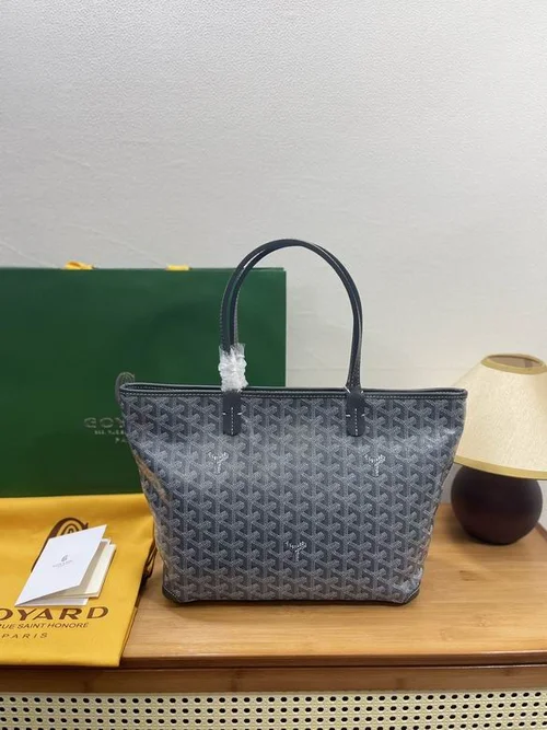 Goyard Original Shopping Tote Bag Authentic Coated Canvas