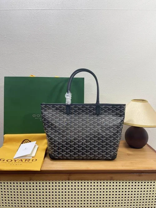 Goyard Original Shopping Tote Bag Authentic Coated Canvas