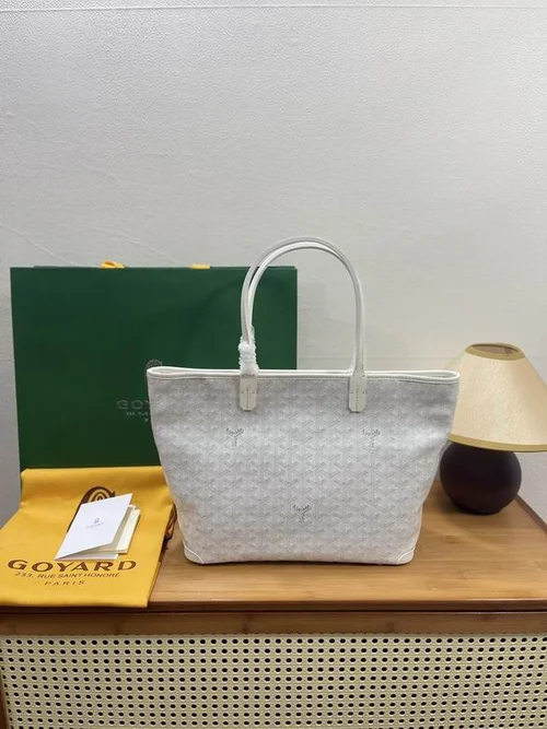 Goyard Original Shopping Tote Bag Authentic Coated Canvas