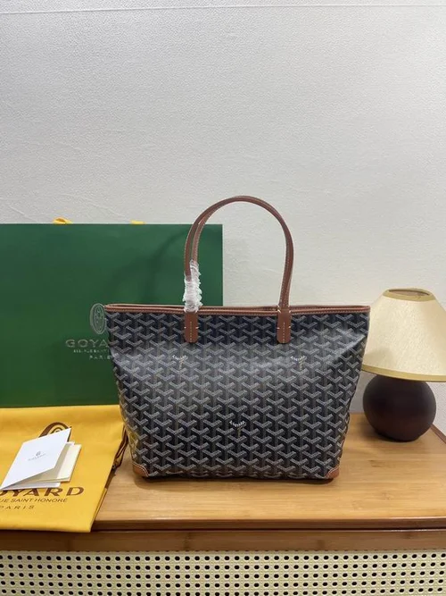 Goyard Original Shopping Tote Bag Authentic Coated Canvas