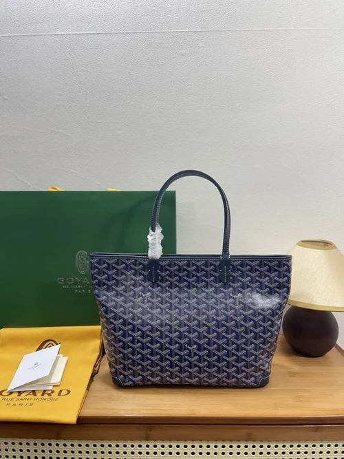 Goyard Original Shopping Tote Bag Authentic Coated Canvas