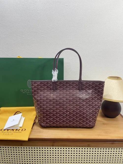 Goyard Original Shopping Tote Bag Authentic Coated Canvas