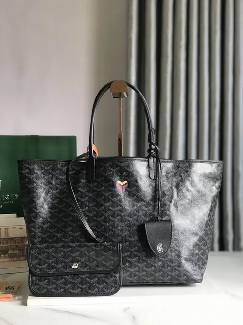 Goyard Original Shopping Tote Bag Authentic Coated Canvas
