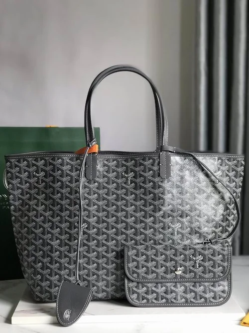 Goyard Original Shopping Tote Bag Authentic Coated Canvas