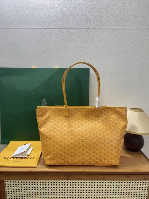 Goyard Original Shopping Tote Bag Authentic Coated Canvas