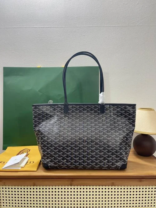 Goyard Original Shopping Tote Bag Authentic Coated Canvas