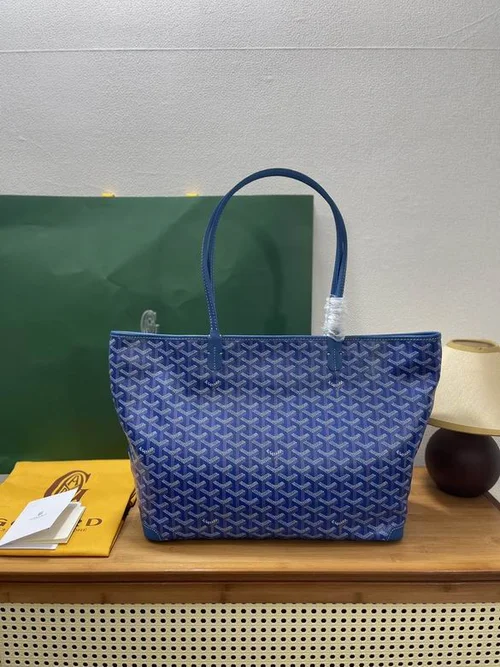 Goyard Original Shopping Tote Bag Authentic Coated Canvas