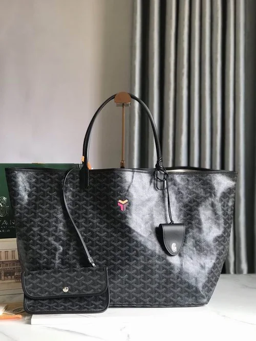 Goyard Original Shopping Tote Bag Authentic Coated Canvas