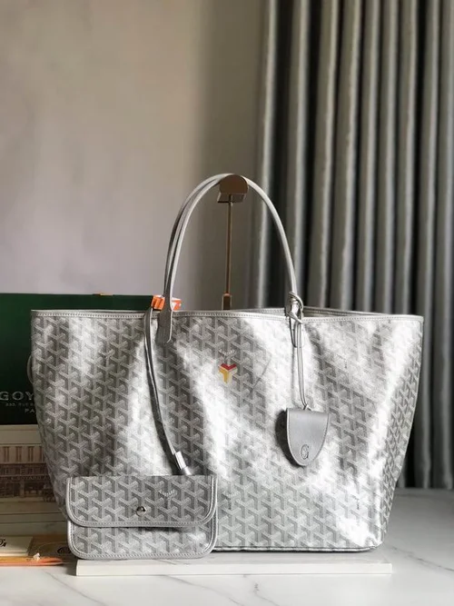 Goyard Original Shopping Tote Bag Authentic Coated Canvas