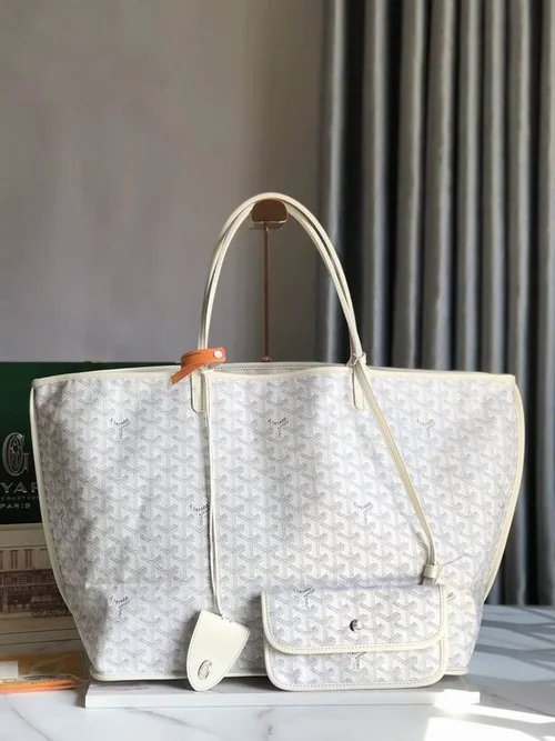 Goyard Original Shopping Tote Bag Authentic Coated Canvas