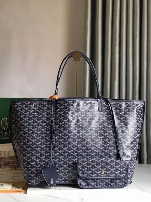 Goyard Original Shopping Tote Bag Authentic Coated Canvas