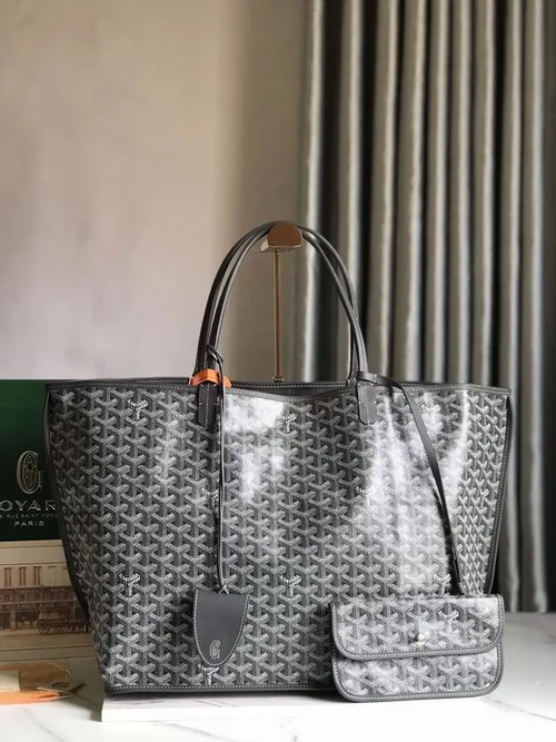 Goyard Original Shopping Tote Bag Authentic Coated Canvas
