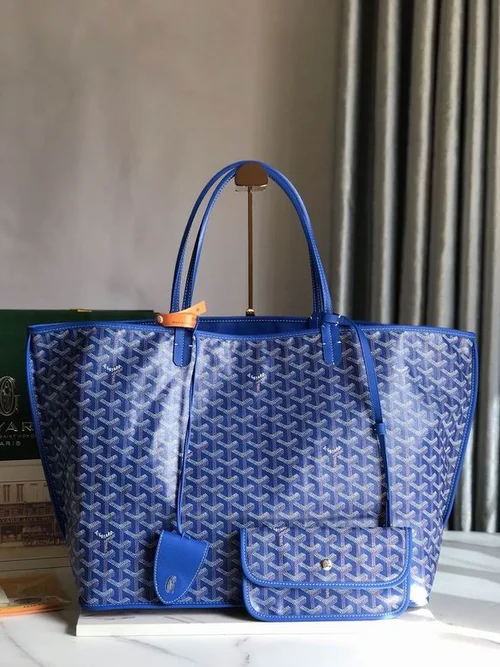 Goyard Original Shopping Tote Bag Authentic Coated Canvas