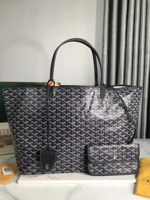 Goyard Original Shopping Tote Bag Authentic Coated Canvas
