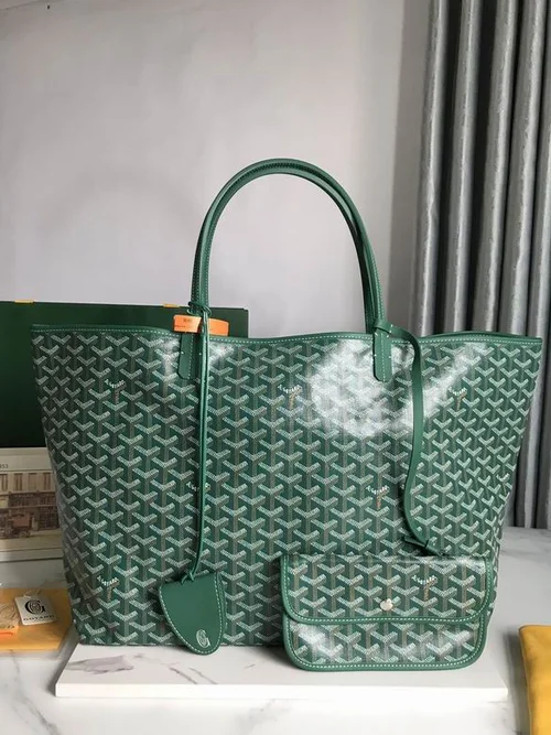 Goyard Original Shopping Tote Bag Authentic Coated Canvas