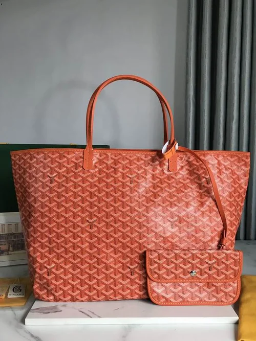 Goyard Original Shopping Tote Bag Authentic Coated Canvas