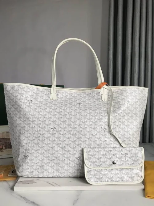 Goyard Original Shopping Tote Bag Authentic Coated Canvas
