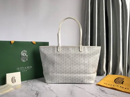 Goyard Original Shopping Tote Bag Authentic Coated Canvas