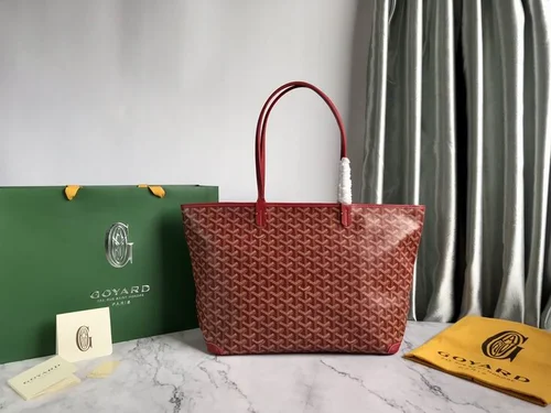 Goyard Original Shopping Tote Bag Authentic Coated Canvas