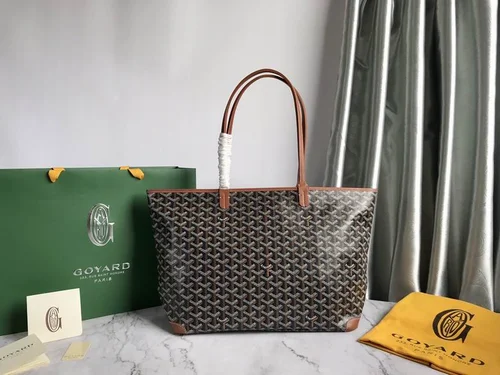 Goyard Original Shopping Tote Bag Authentic Coated Canvas