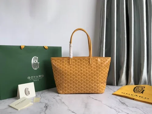 Goyard Original Shopping Tote Bag Authentic Coated Canvas