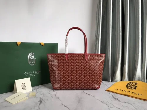 Goyard Original Shopping Tote Bag Authentic Coated Canvas