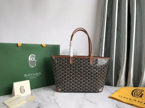 Goyard Original Shopping Tote Bag Authentic Coated Canvas
