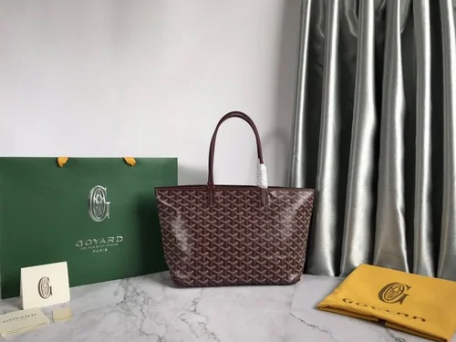 Goyard Original Shopping Tote Bag Authentic Coated Canvas