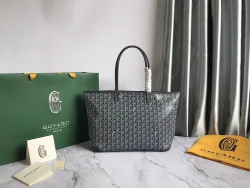 Goyard Original Shopping Tote Bag Authentic Coated Canvas