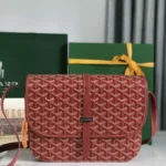 Goyard Original Postman Bag Authentic Coated Canvas Luxury