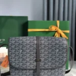 Goyard Original Postman Bag Authentic Coated Canvas Luxury